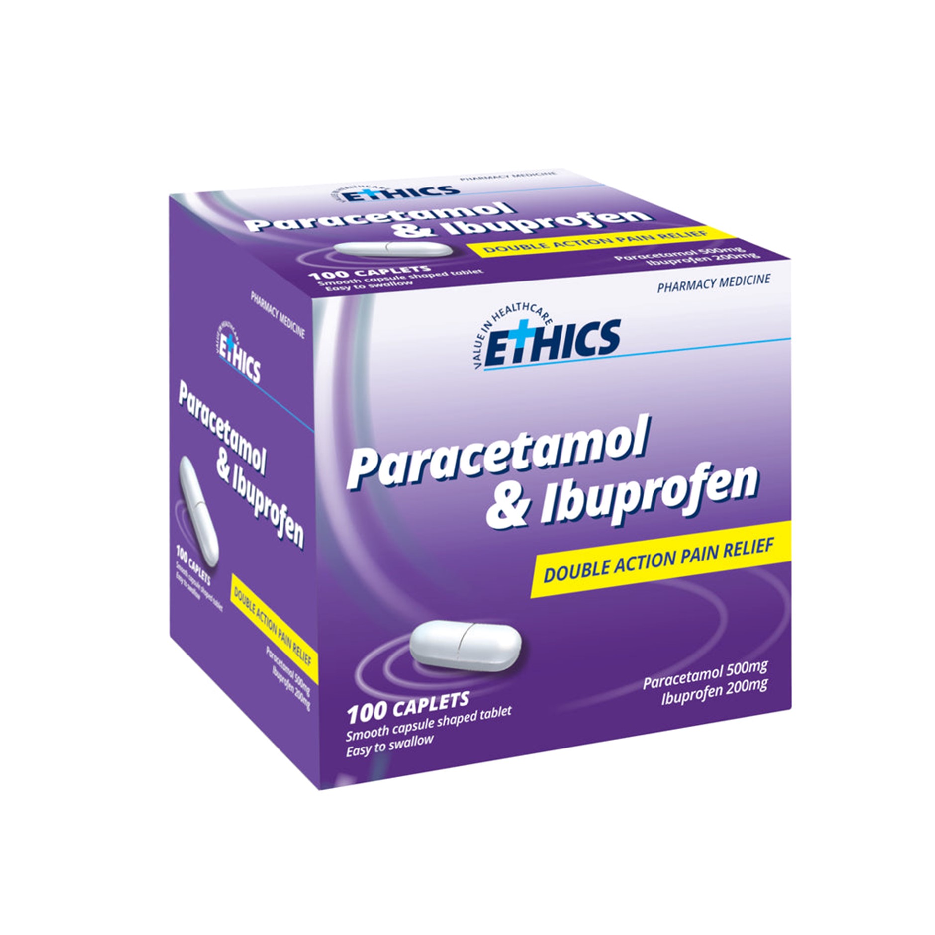 Ethics Paracetamol & Ibuprofen 100s